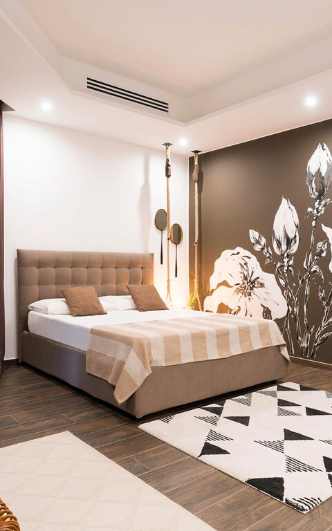 Villa Artemare: chambre à coucher