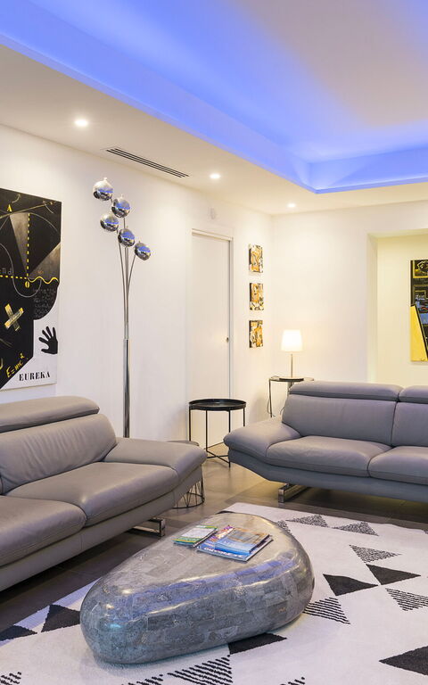 Villa Artemare: Salon