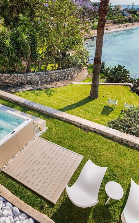 Villa Artemare: Extérieur, Extérieurs, jacuzzi, Jardin, Vues