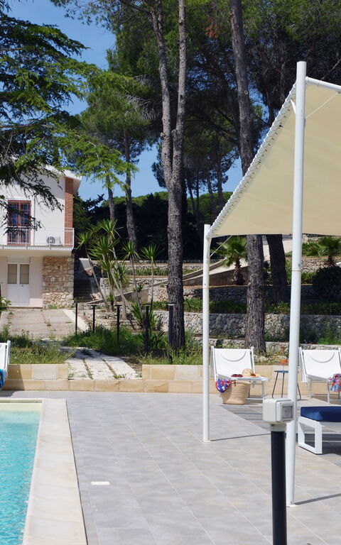 Villa Pica: bassin, Été, Extérieur