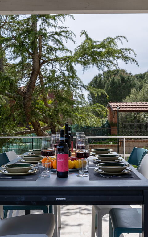 Villa Pica: Balcon / Terrasse / Patio