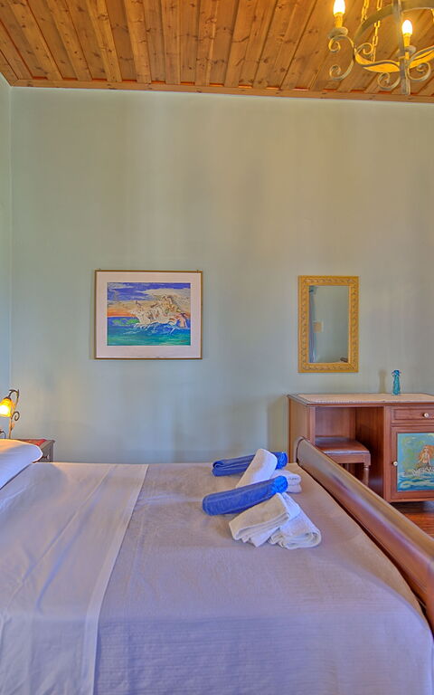 Villa Rodanthi: chambre à coucher