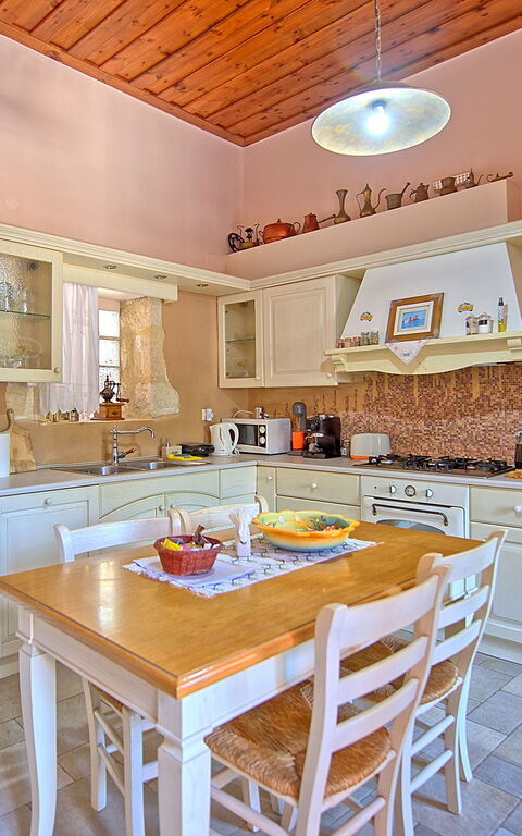 Villa Rodanthi: Cuisine, Salle à manger