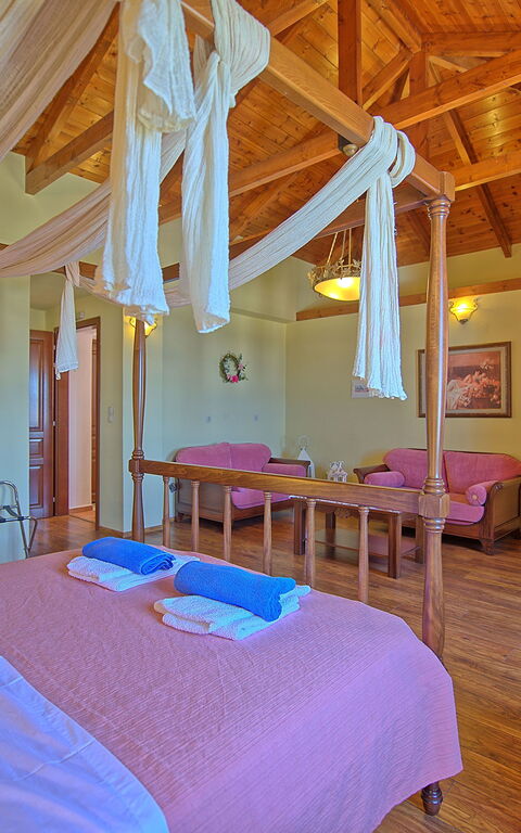 Villa Rodanthi: chambre à coucher