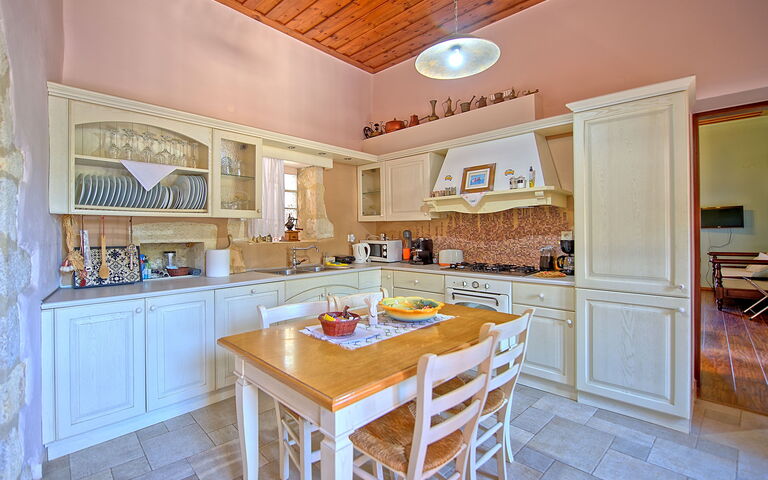 Villa Rodanthi: Cuisine, Salle à manger
