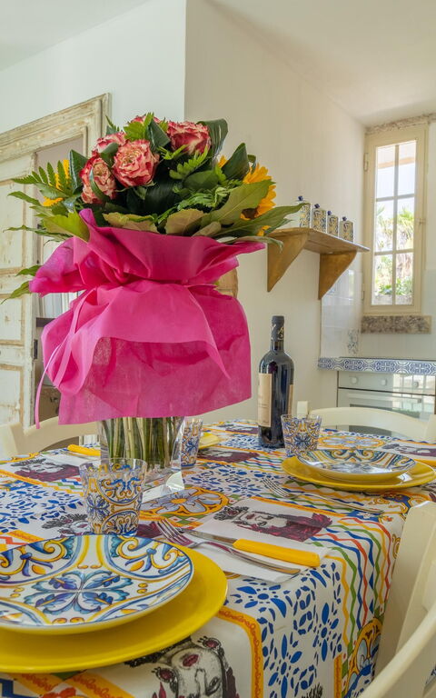 Villa Turris: Cuisine, Salle à manger