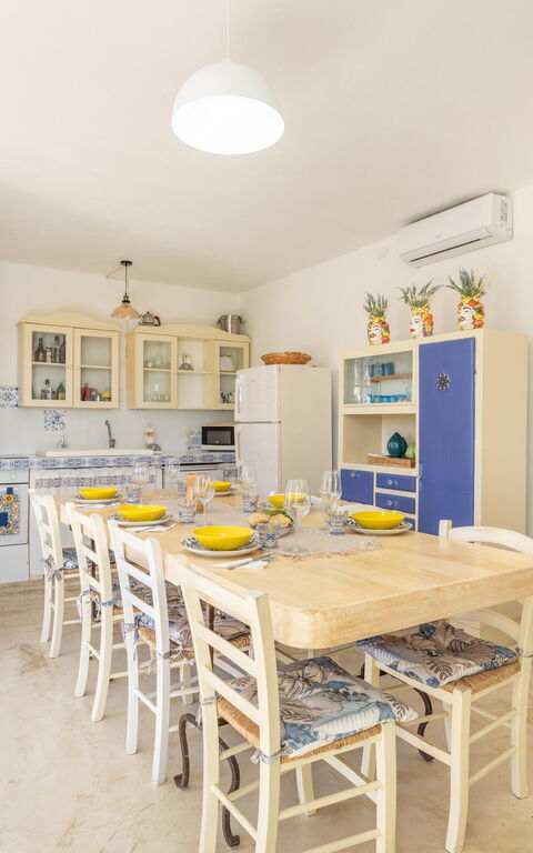 Villa Turris: Cuisine, Salle à manger