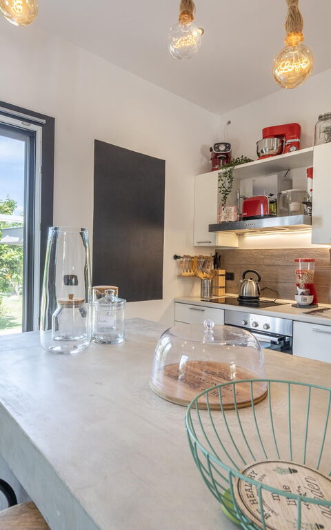 Villa Natura: Balcon / Terrasse / Patio, Cuisine, Extérieur, Salle à manger