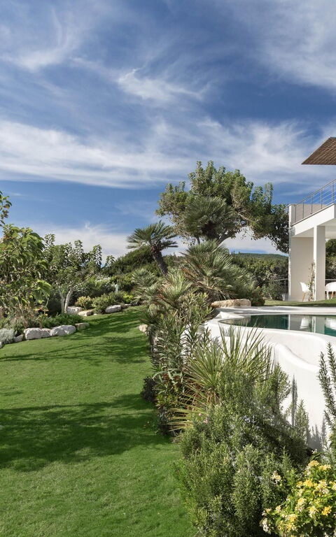 Villa Vera: Balcon / Terrasse / Patio, bassin, Extérieurs, Jardin, Vues