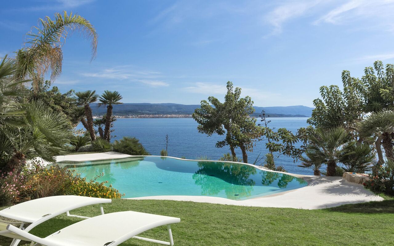 Villa Vera: bassin, Jardin, Vues