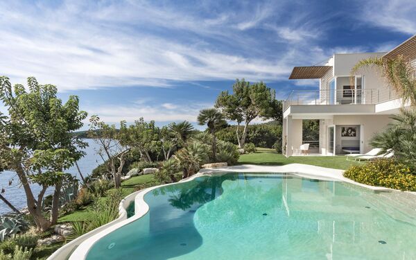 Villa Vera: bassin, Jardin, Vues