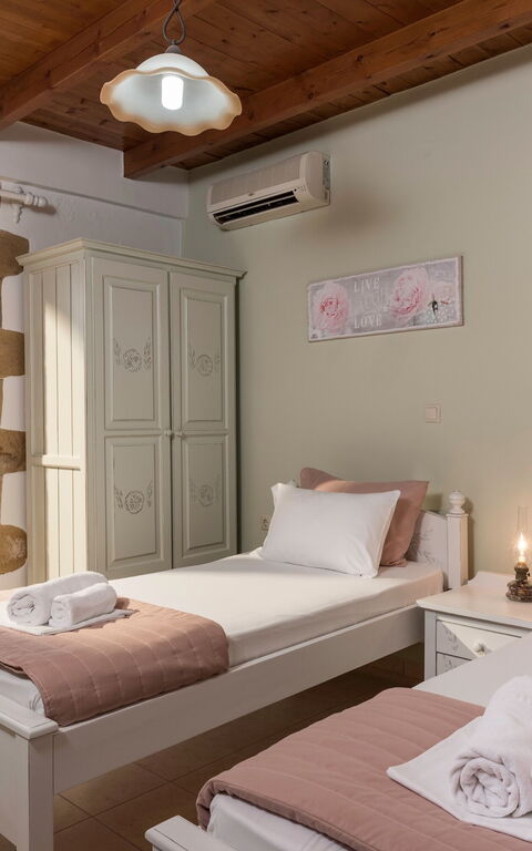 Villa Gianna: chambre à coucher