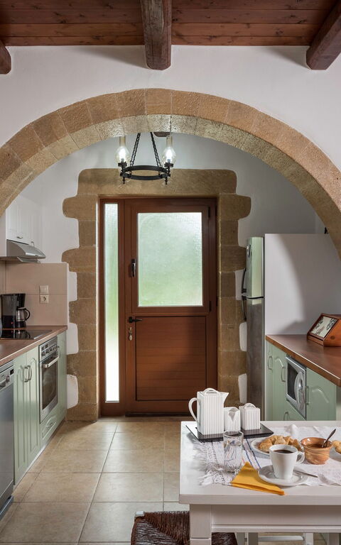 Villa Gianna: Cuisine, Salon