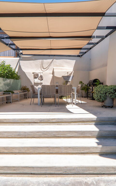 Casa Cafenio: Balcon / Terrasse / Patio, Extérieur