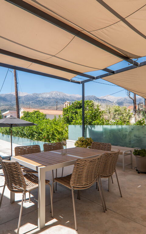Casa Cafenio: Balcon / Terrasse / Patio, bassin, Extérieur