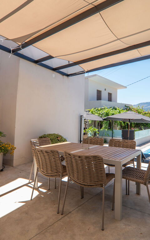 Casa Cafenio: Balcon / Terrasse / Patio, bassin, Extérieur