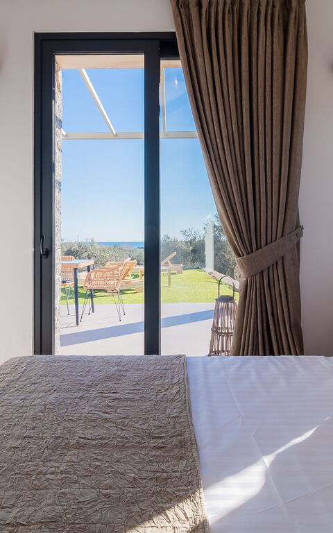 Villa Olivum: chambre à coucher