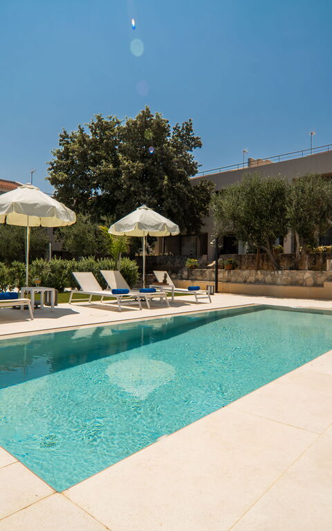 Aelia: bassin, Extérieur, Jardin