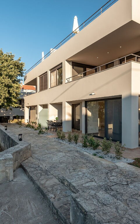 Iris: Extérieurs, Jardin