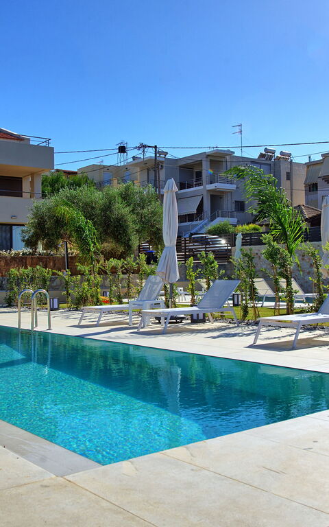 Iris: bassin, Extérieur, Extérieurs