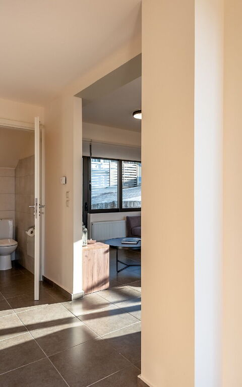 Dioni: Salle de bain, Salon