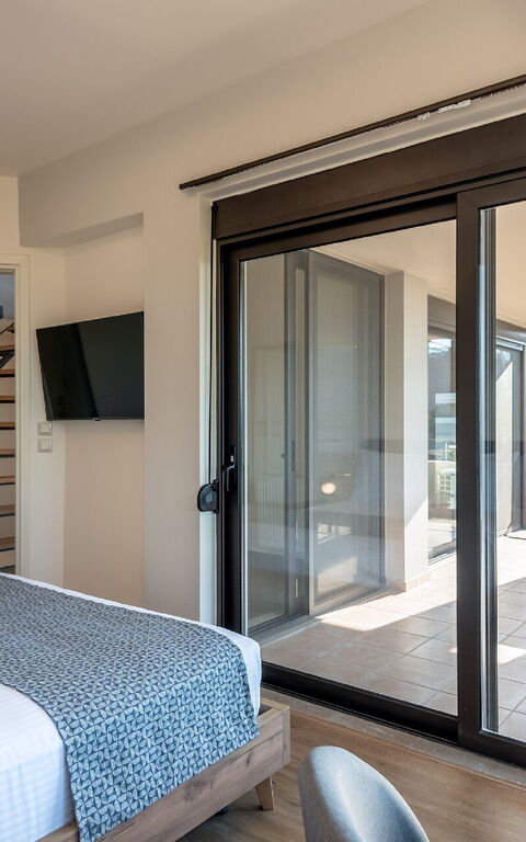 Phaedra: Balcon / Terrasse / Patio, chambre à coucher, Vues