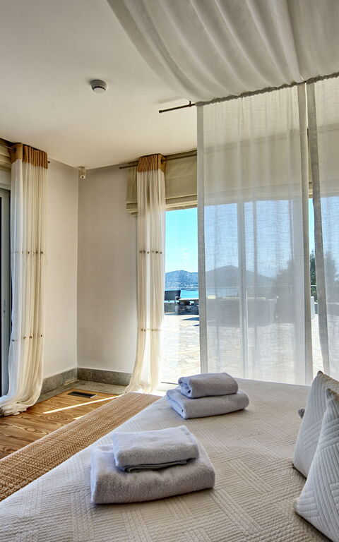 Villa Marina: chambre à coucher