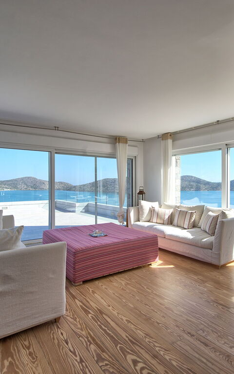 Villa Marina: chambre à coucher