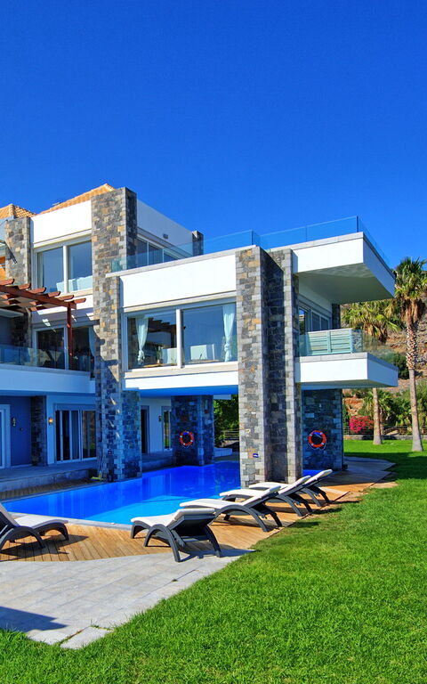 Villa Marina: bassin, Extérieur, Jardin