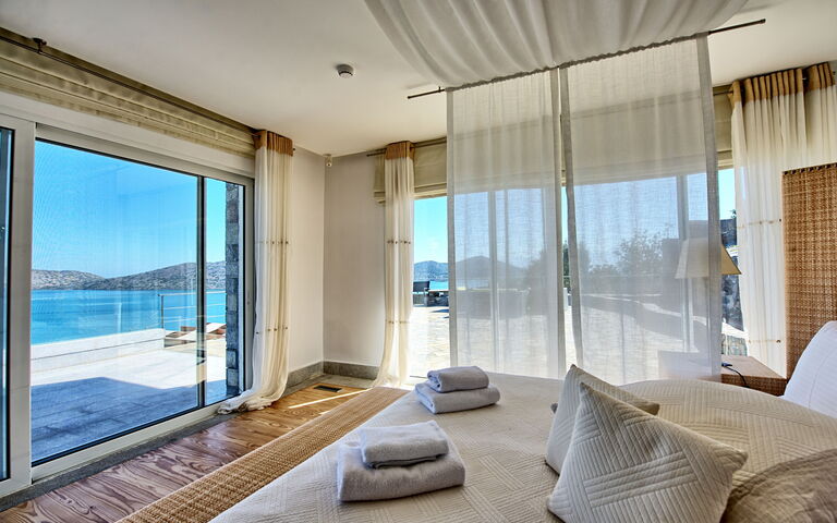 Villa Marina: chambre à coucher