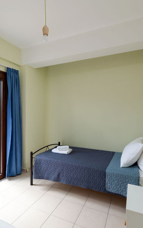 Villa Stratianna: chambre à coucher