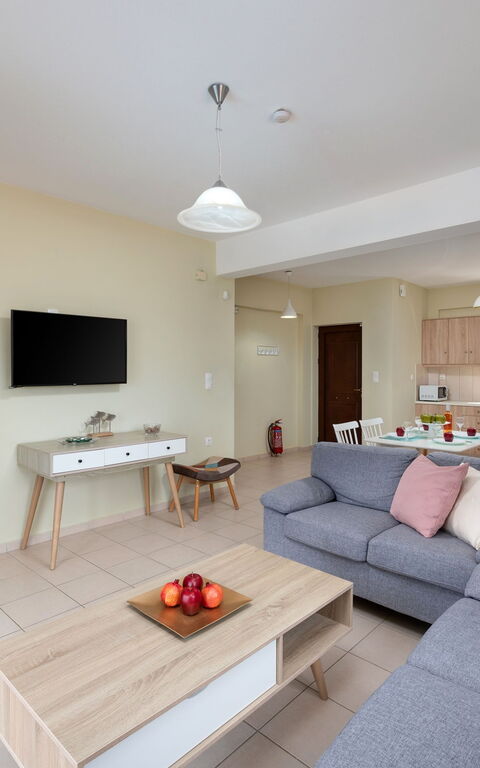 Villa Stratianna: Cuisine, Salon