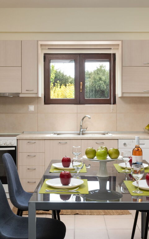 Villa Flora: Cuisine, Salle à manger