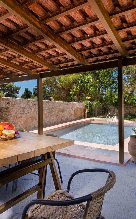 Villa Giani: Balcon / Terrasse / Patio, bassin, Extérieur