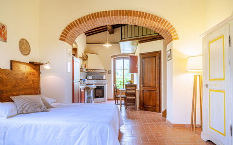 Logement Capanna: chambre à coucher, Salon