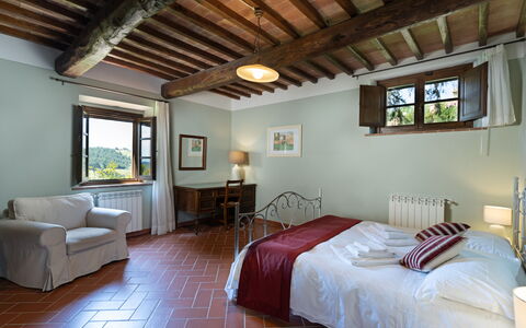 Logement Carro: chambre à coucher