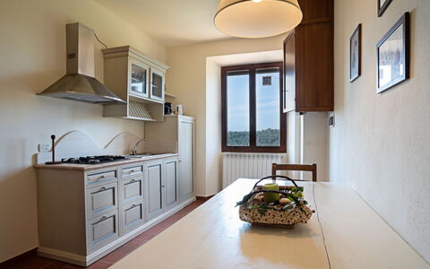 Logement Villa: Cuisine