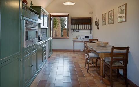 Logement Villa: Cuisine