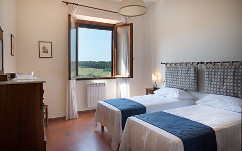 Logement Villa: chambre à coucher