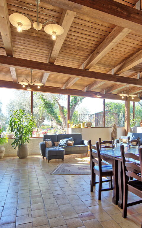 Villa Maddalena: Salle à manger, Salon