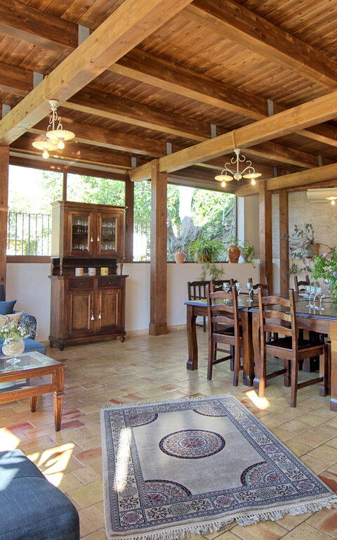 Villa Maddalena: Salle à manger, Salon