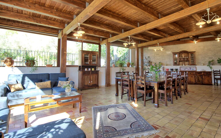 Villa Maddalena: Salle à manger, Salon