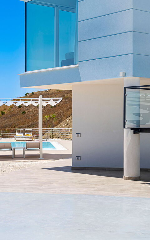 Villa Domizia: Extérieurs