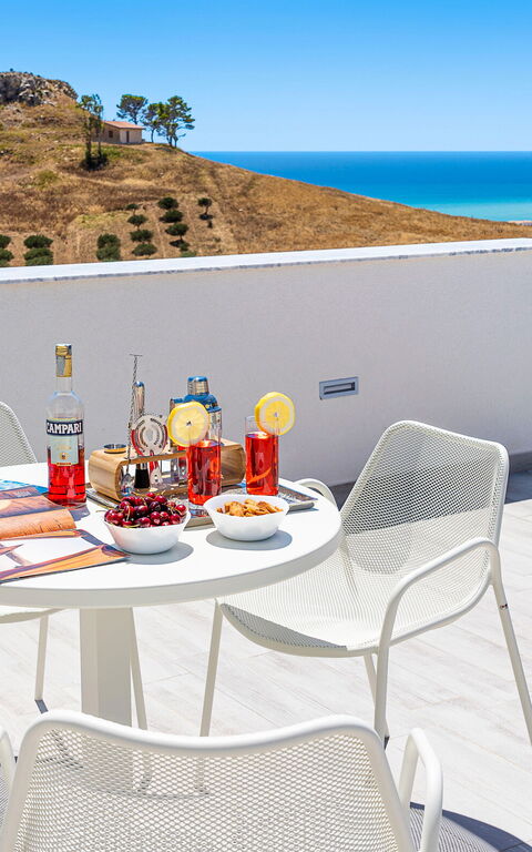 Villa Domizia: Balcon / Terrasse / Patio, Vues