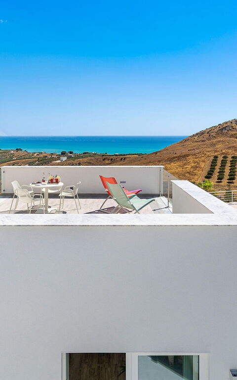 Villa Domizia: Balcon / Terrasse / Patio, Vues