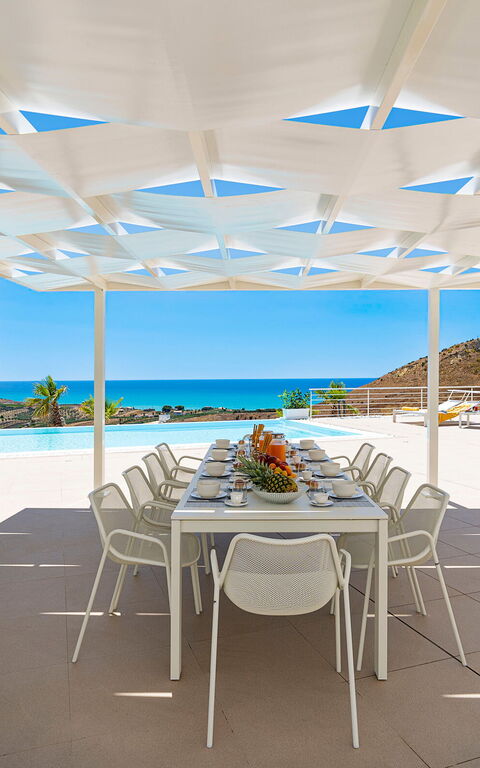 Villa Domizia: Balcon / Terrasse / Patio, Vues