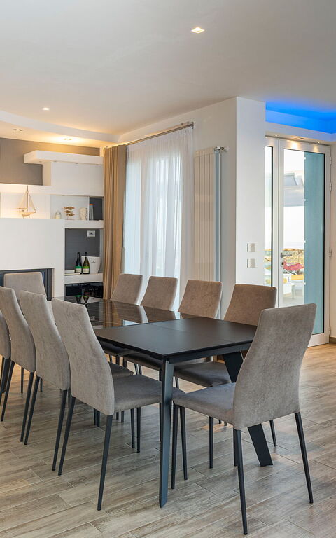 Villa Domizia: Salle à manger