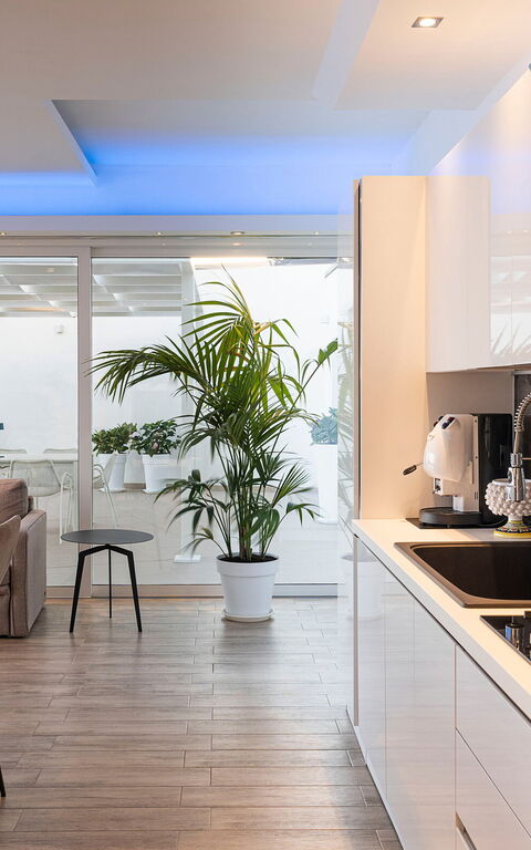 Villa Domizia: Cuisine, Salle à manger