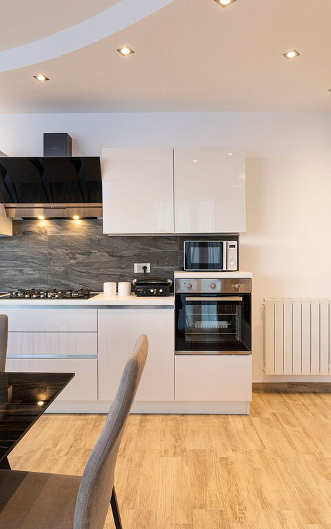 Villa Domizia: Cuisine, Salle à manger