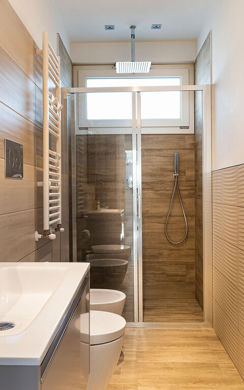 Villa Domizia: Salle de bain